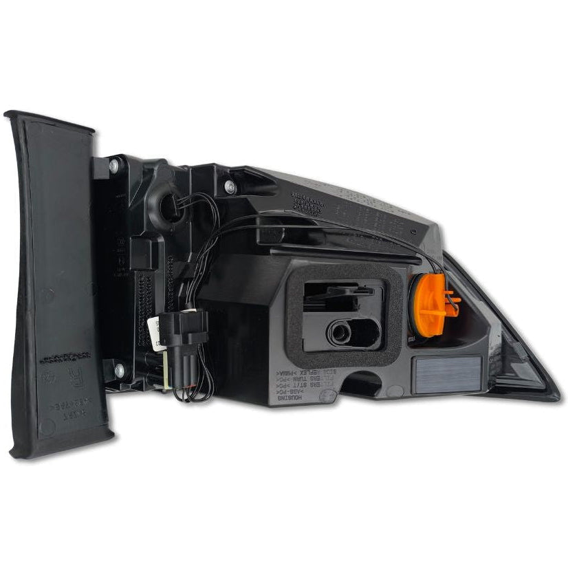 Fanale stop e freccia land rover oem lr135570, componente posteriore con luci rosse e arancioni, per veicolo land rover
