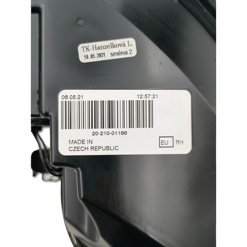 Fanale posteriore stop e freccia land rover oem lr135570, componente originale con luci rosse e indicatori di direzione