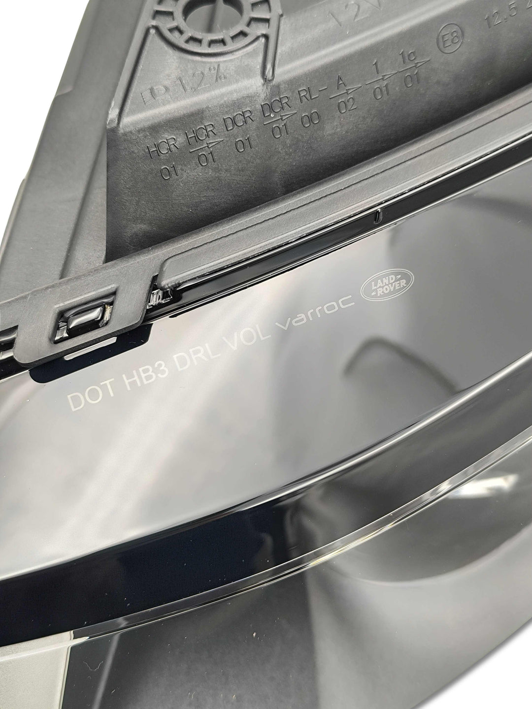 Faro sinistro originale Land Rover Range Rover Evoque LR084566 dal 2012, componente luci anteriori con indicatori.