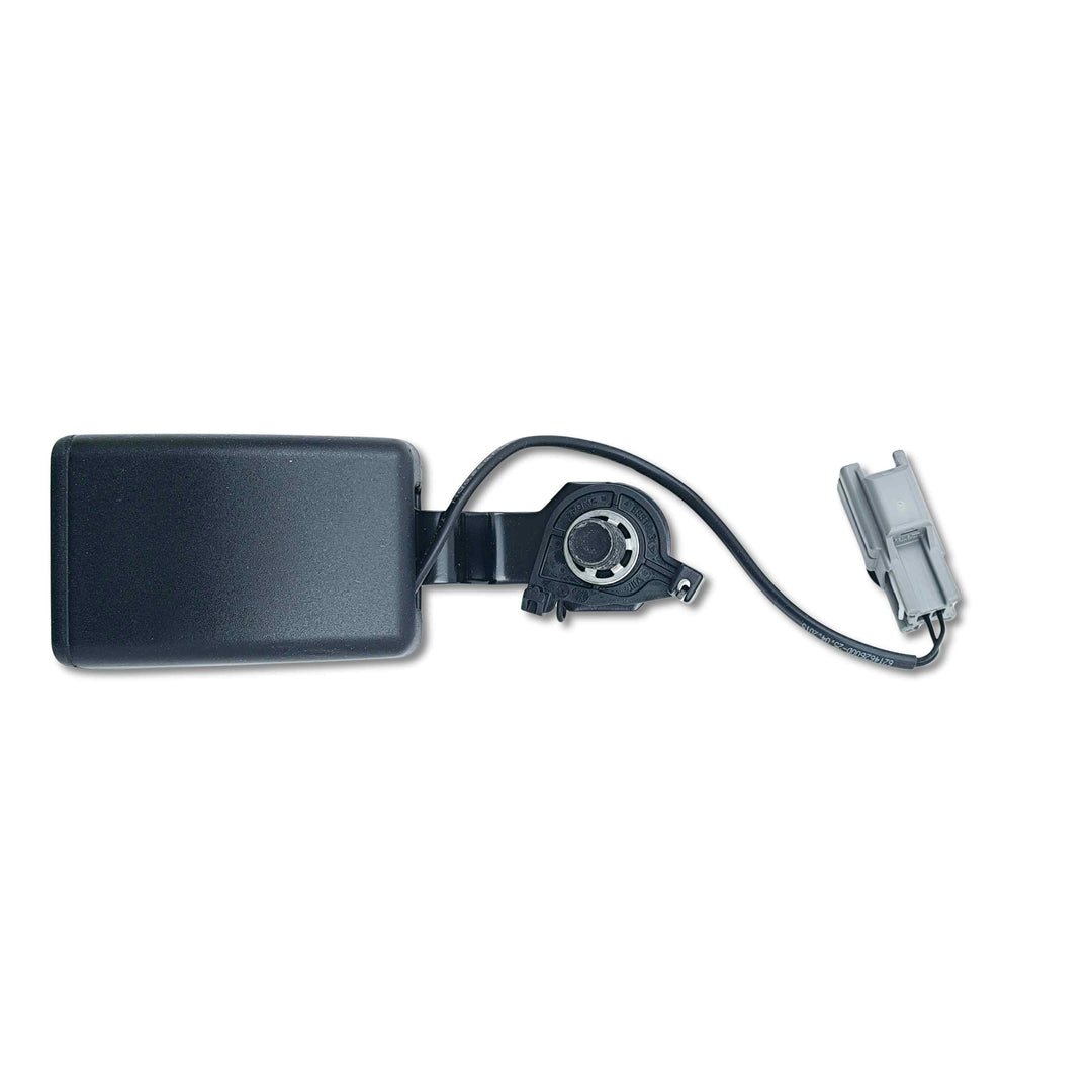 Fibbia esterna della cintura di sicurezza Land Rover SPORT OEM LR075710, ricambio originale dal 2005.