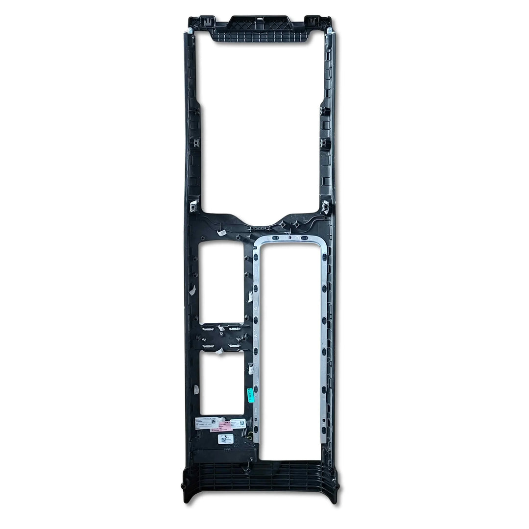 Finitura console centrale superiore Land Rover nero OEM LR099885, componente di ricambio per veicoli Land Rover.
