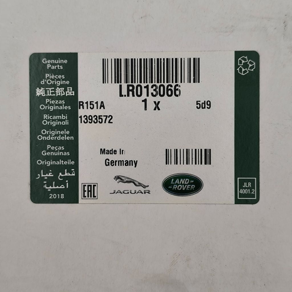 Guarnizione testa cilindri land rover oem lr013066, componente per motore, vista dell'etichetta e dettagli del prodotto