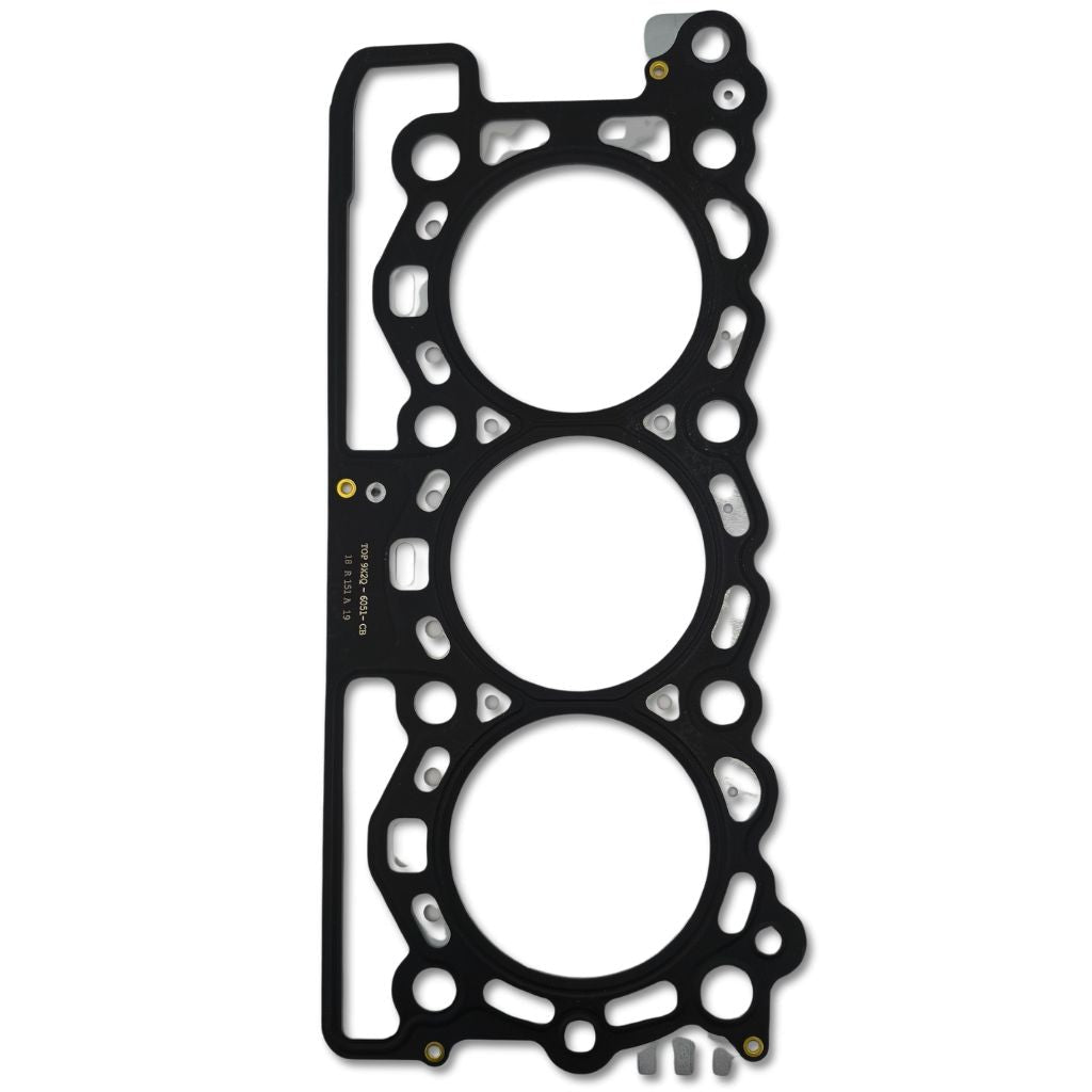 Guarnizione testata cilindri originale land rover lr013066, componente per motore, in plastica e metallo, vista frontale