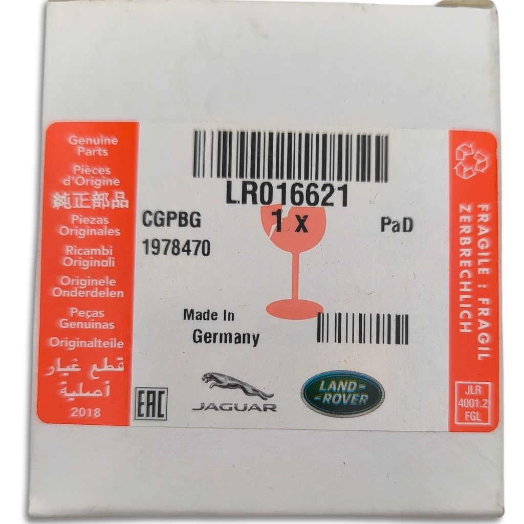 Guarnizione tubo scarico destro land rover lr016621, componente auto di ricambio per veicoli land rover