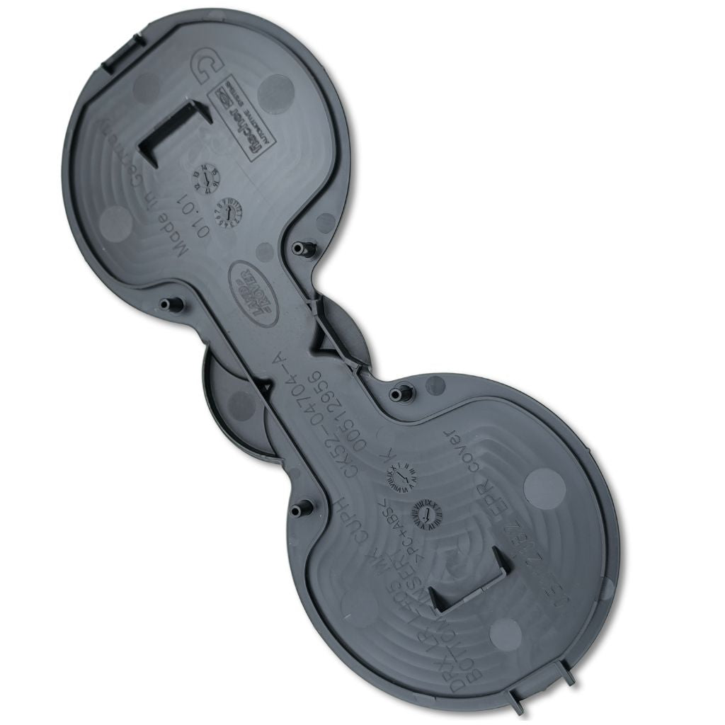 Inserto copertura portabicchieri centrale Land Rover OEM LR039561, componente originale per veicolo Land Rover.