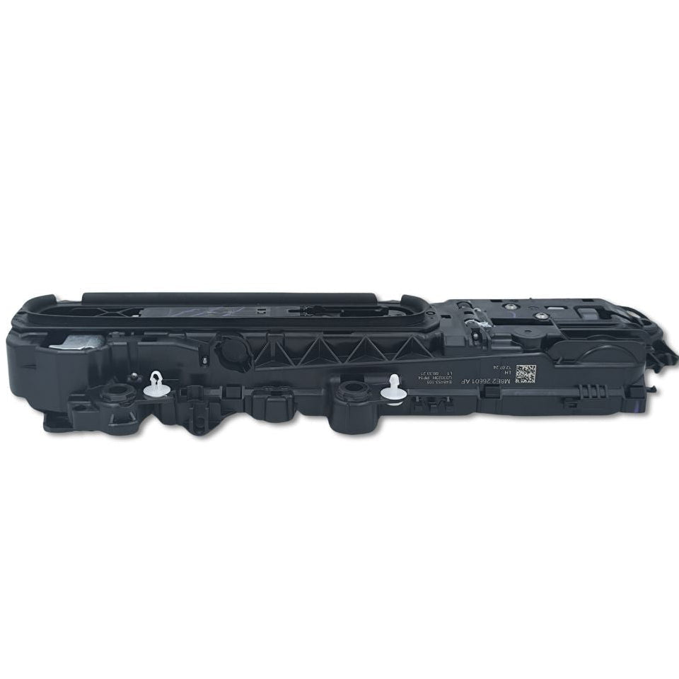 Maniglia esterna porta Land Rover OEM 535123460, componente originale, vista dettagliata dell'interno della maniglia.