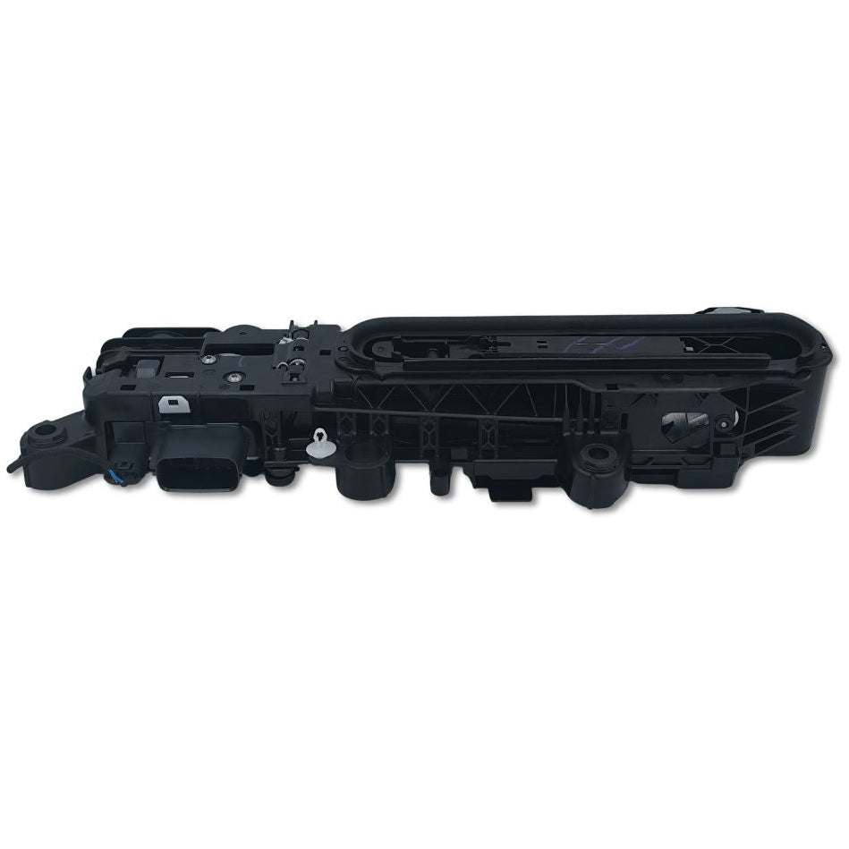 Maniglia esterna della porta Land Rover OEM 535123460, componente di ricambio originale con design orizzontale.