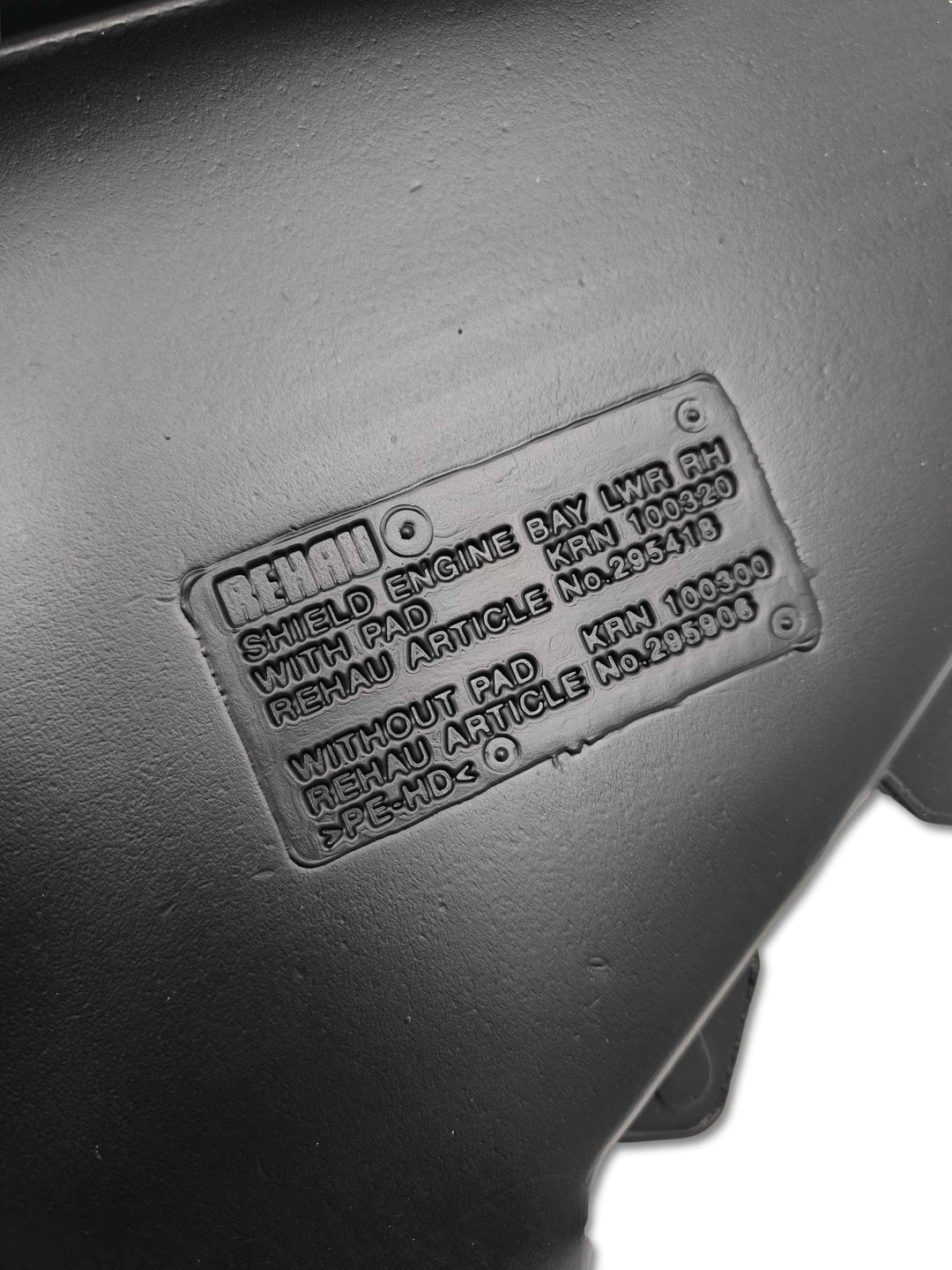Componenti Land Rover Freelander 1 paraspruzzi vano motore OEM KRN100320, protezione originale dal 1996