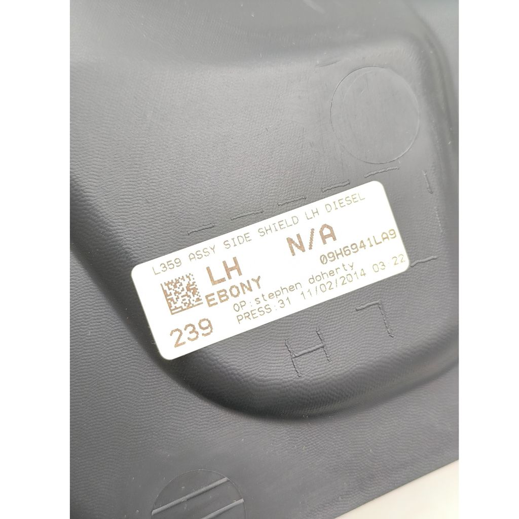 Paratia protezione motore originale land rover lr032217, componente auto per protezione motore land rover