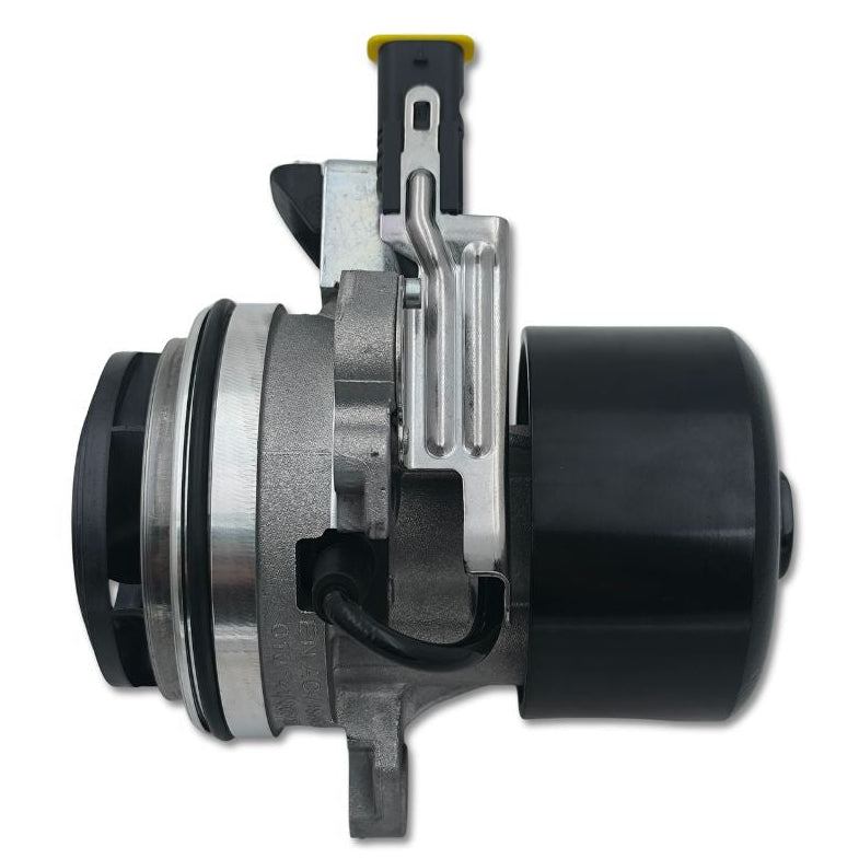 Pompa acqua land rover oem t4a40946, componente motore, vista laterale, parte del sistema di raffreddamento del veicolo