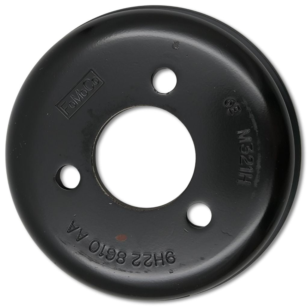Puleggia ventola originale land rover lr013539, componente di ricambio per veicoli land rover, visualizzata in dettaglio