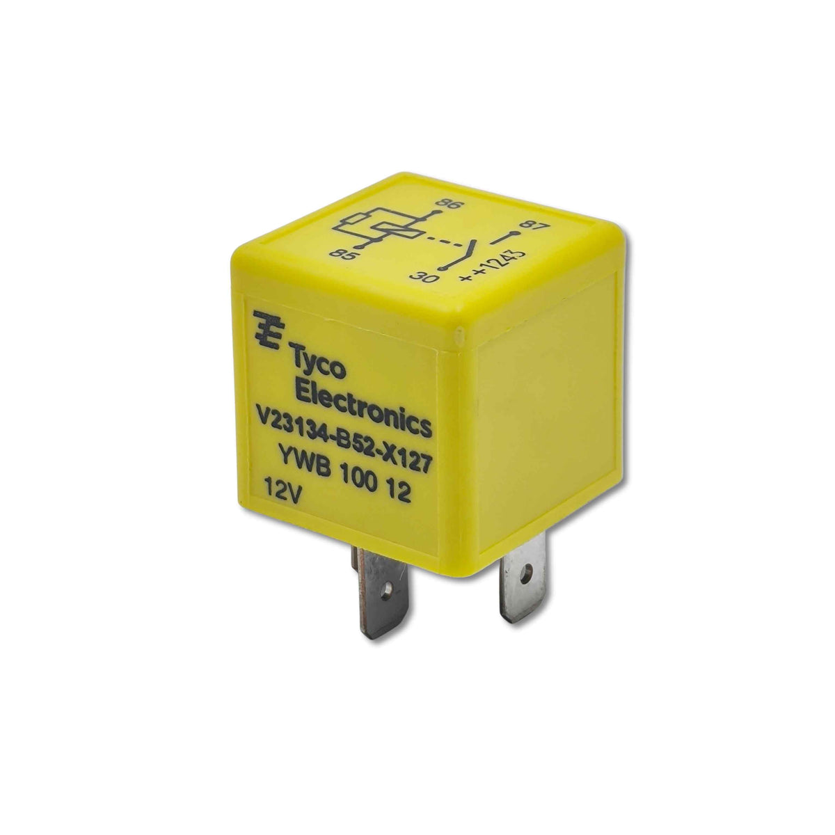 Relè multifunzione giallo land rover oem ywb10012l per discovery, freelander e range rover, componente auto dal 1998