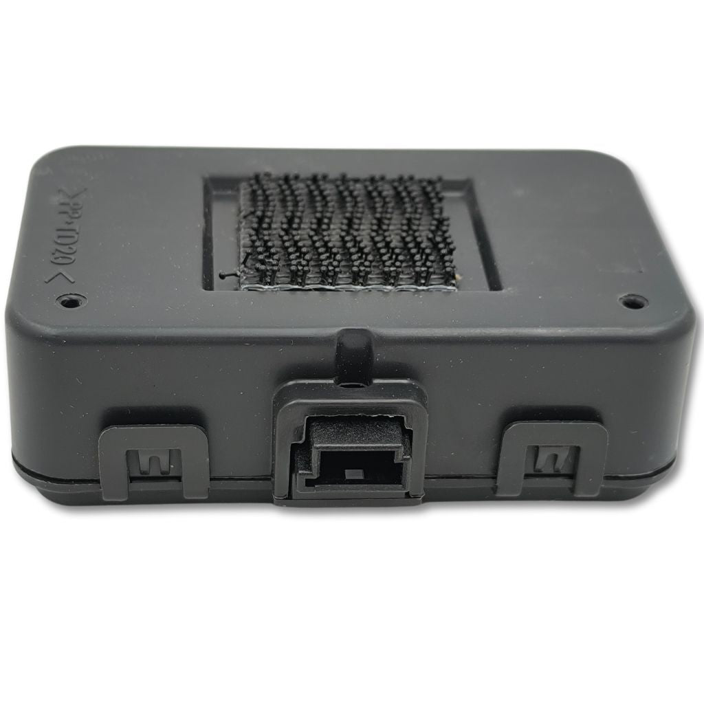 Ricevitore radio telecomando land rover oem lr012398, componente originale per veicoli land rover, vista sull'unità e pulsanti