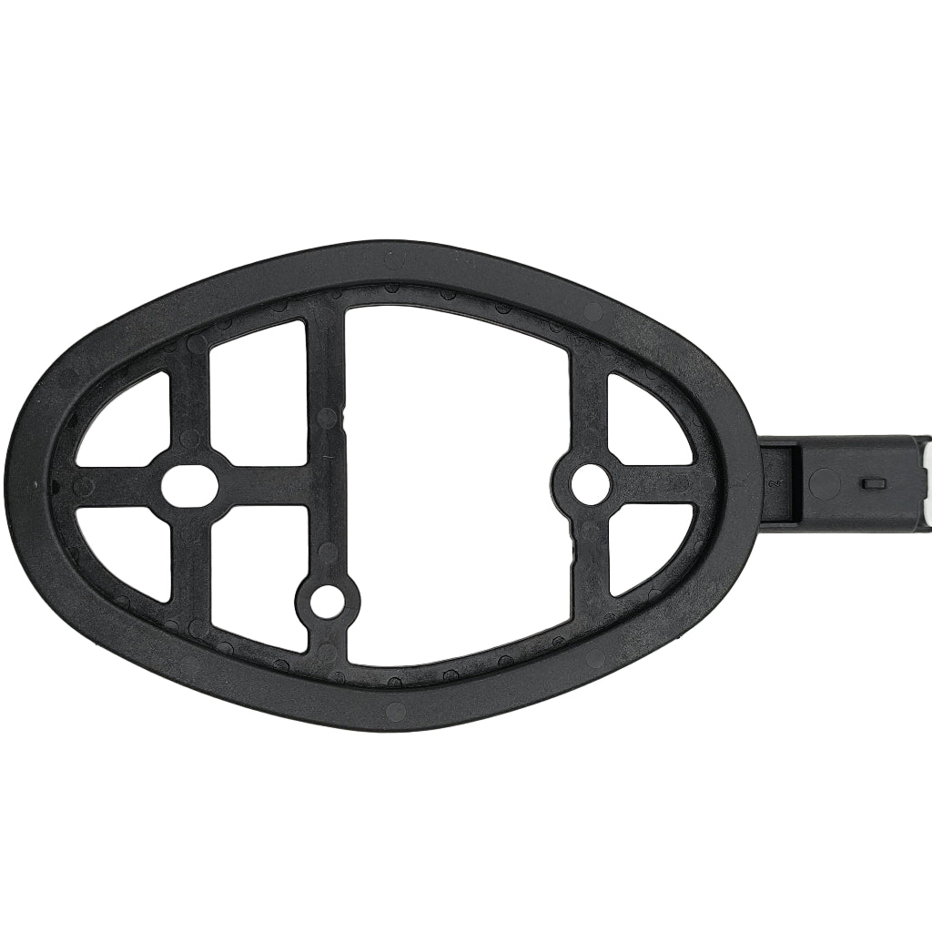 Sensore pressione pneumatici TPMS Land Rover RRE000010, componente originale dal 2010, vista posteriore.