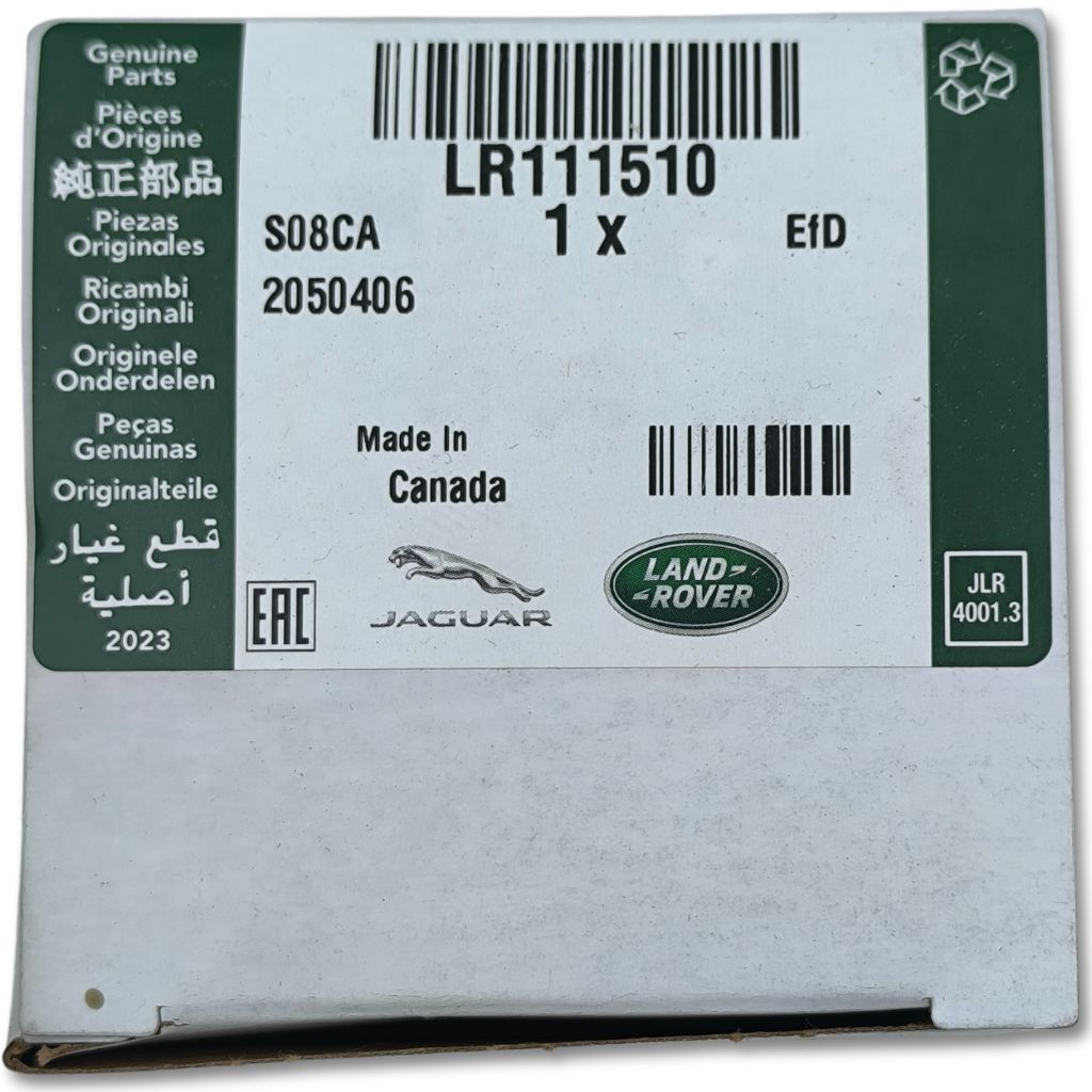 Sensore Tripmind OEM Land Rover LR111510, componente auto con etichetta visibile, per sistemi di assistenza alla guida.