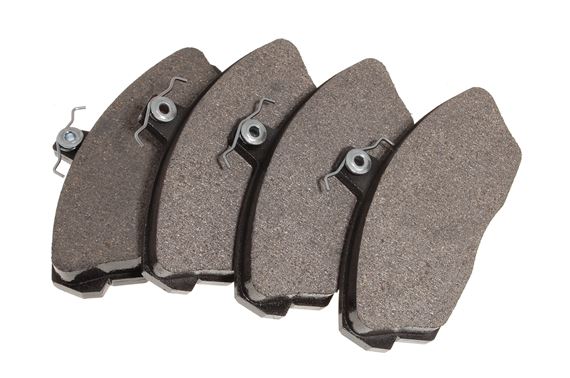 Set di pastiglie freno anteriori land rover oem sfp100360, componenti per la sostituzione del sistema di frenata