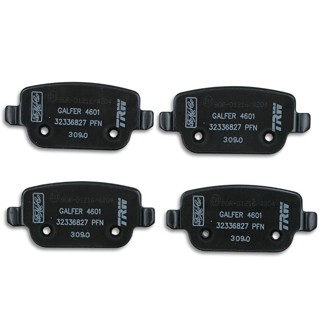 Set di pastiglie freno posteriori land rover oem lr023888, componente originale per veicoli land rover