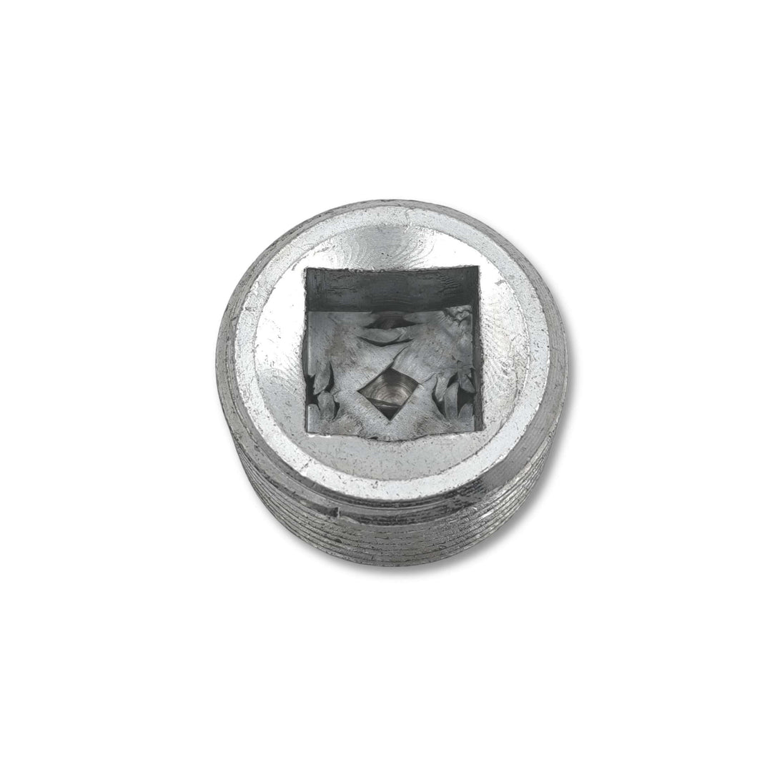 Tappo scarico differenziale originale Land Rover, componente di ricambio OEM 608246, visibile in dettaglio.