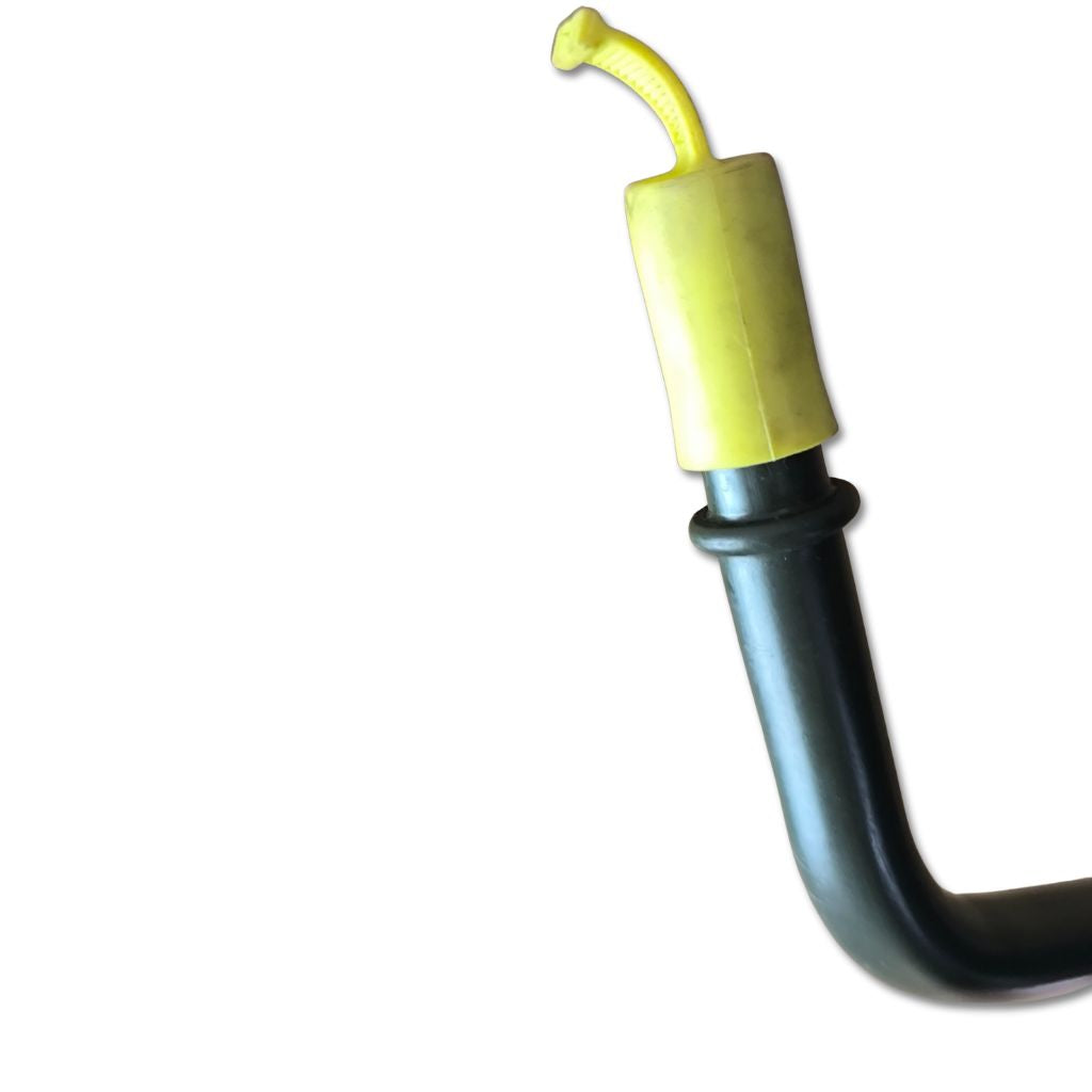 Tubo antirollio posteriore Land Rover OEM ROB500313, componente di sospensione, vista frontale.