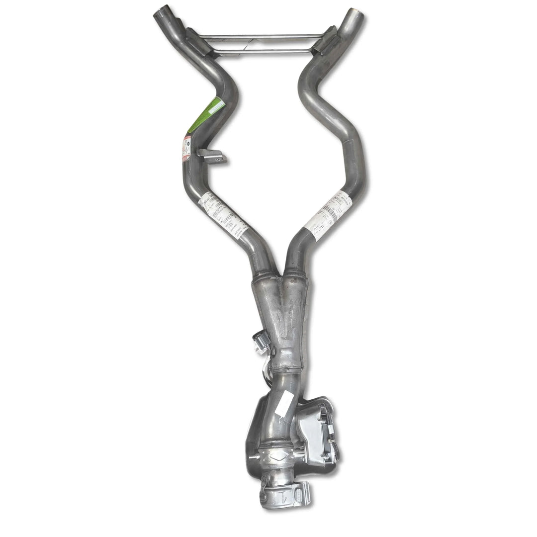 Tubo centrale scarico intermedio originale Land Rover LR125103, componente di ricambio per veicoli Land Rover.