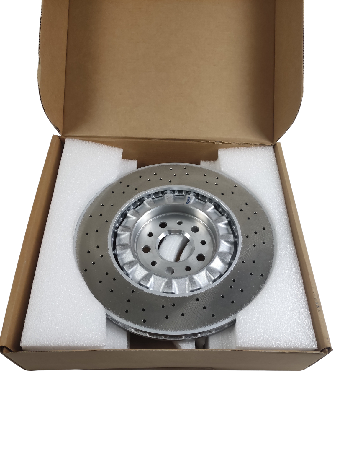 Maserati levante set 2 pezzi dischi freno anteriori shw originale oem 670037769