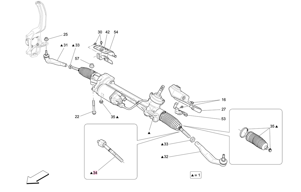 Maserati 4200 granturismo quattroporte stemma ovale paraurti anteriore originale oem 68332000