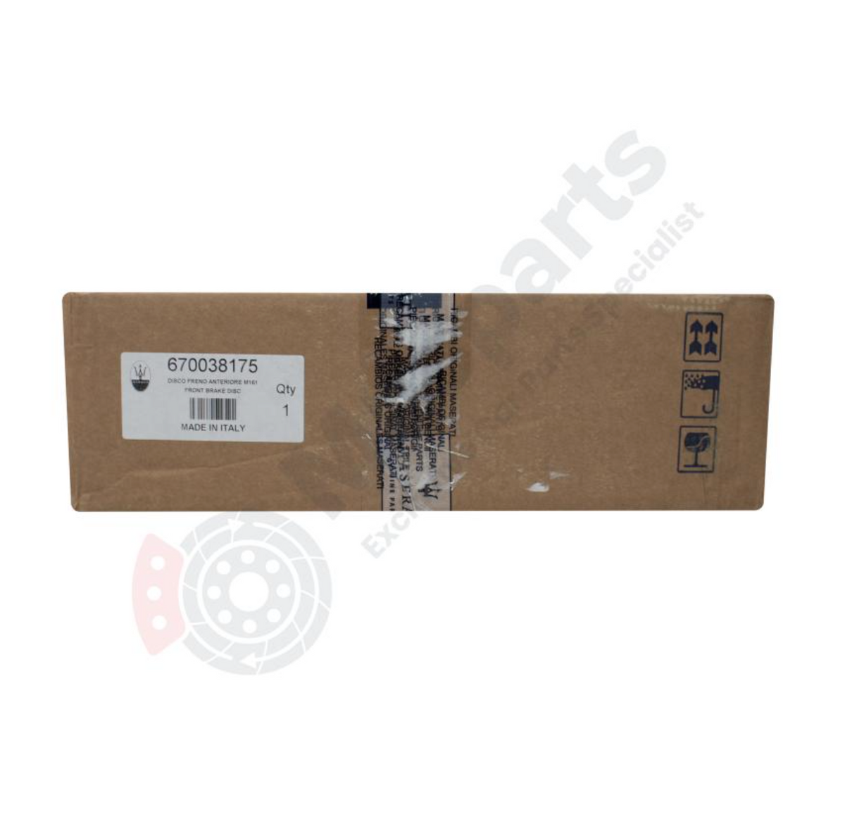 Maserati levante disco freno anteriore m161 oem 670038175