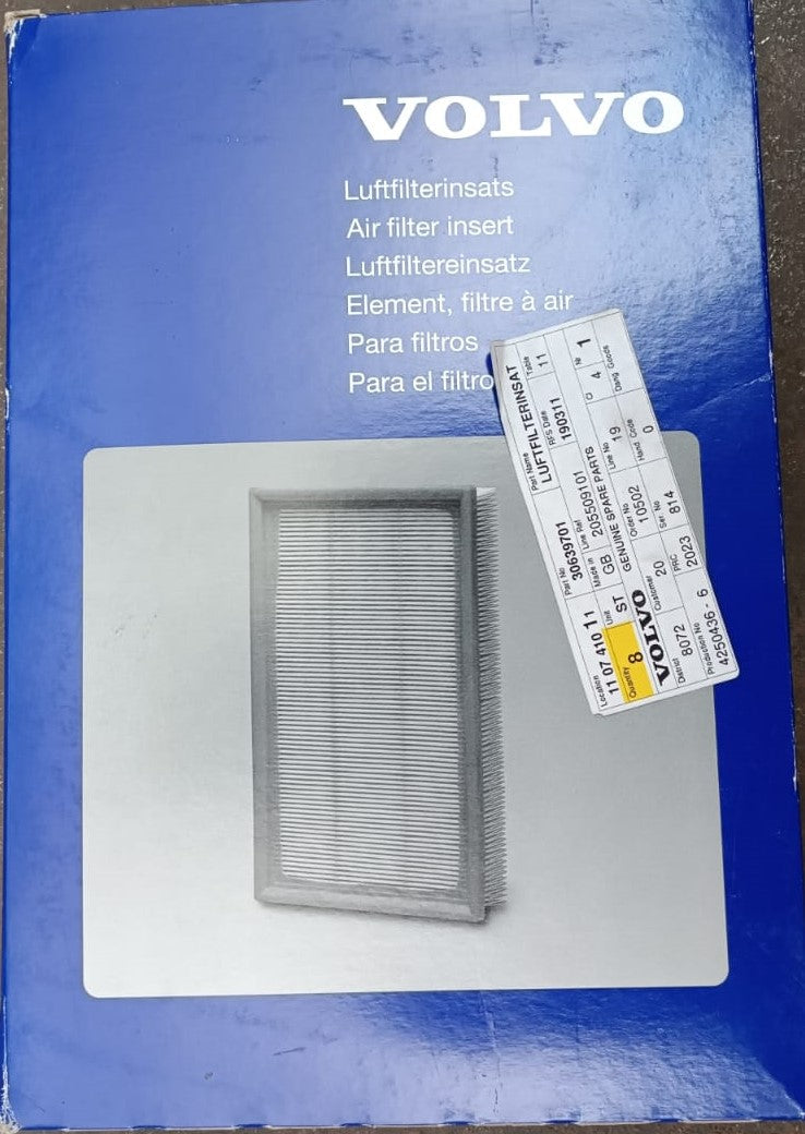 VOLVO originale Filtro Aria OEM 30639701