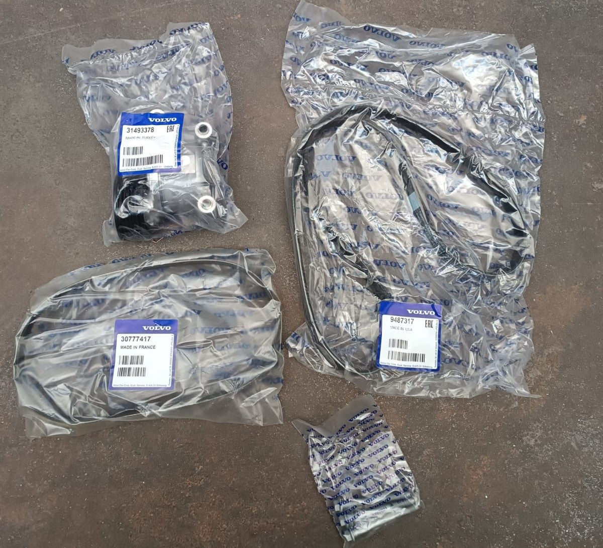 Volvo originale kit cinghie oem 9487168