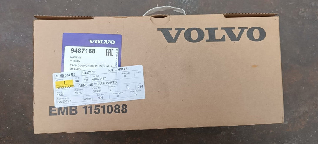 VOLVO originale KIT CINGHIE OEM 9487168