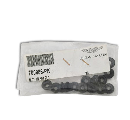 ASTON MARTIN Dado M4 con flangia (20 pezzi) OEM 700986-PK
