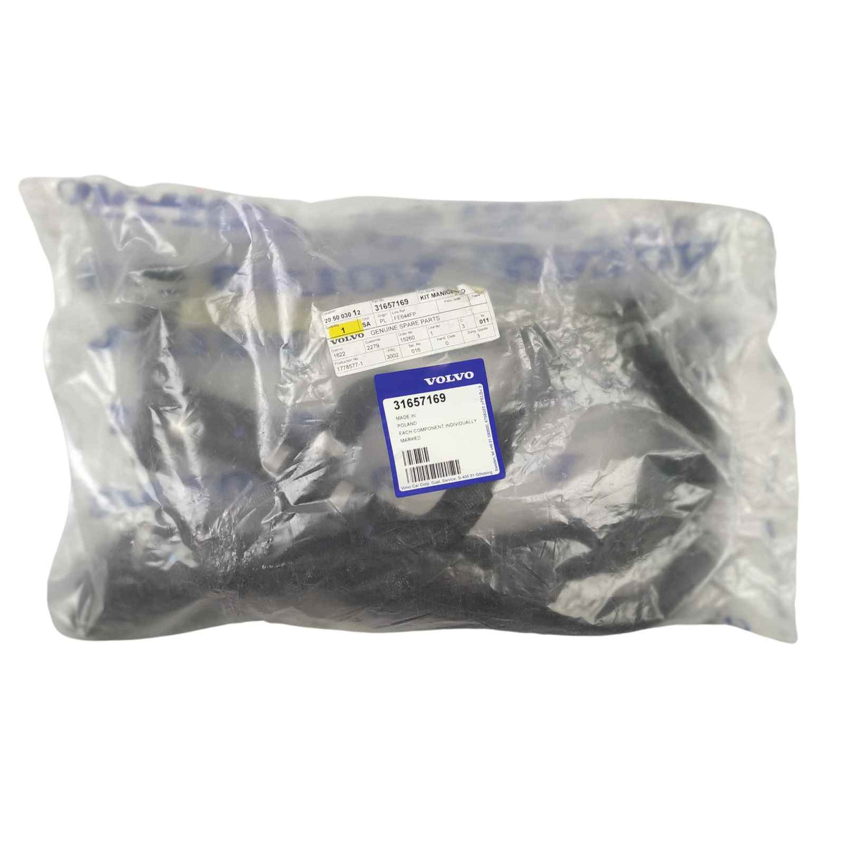 Volvo originale kit manicotti oem 31657169